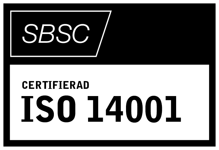 Certifierad ISO 14001