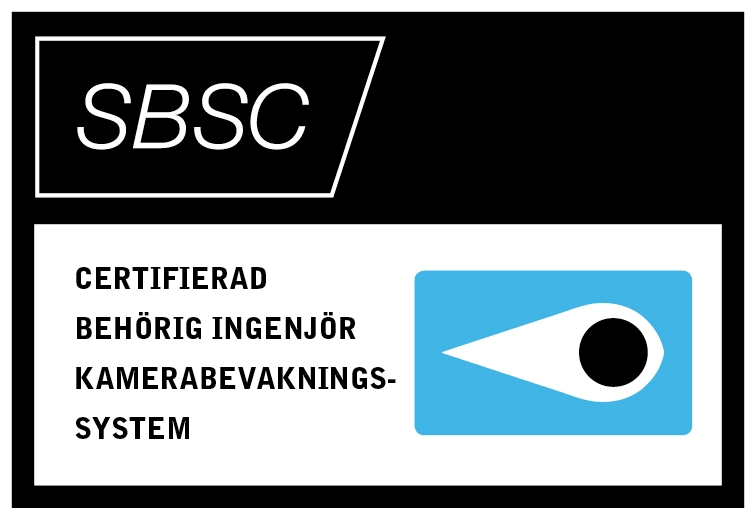 Certifierad inbrottslarm - Kamerabevakningssystem